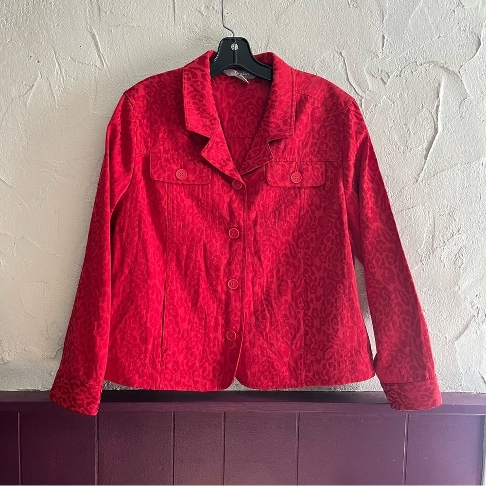 TanJay Petites Red Women's Jacket